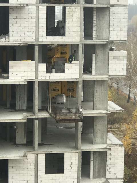 Хід будівництва