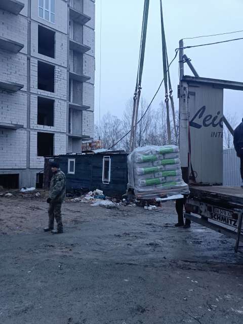 Хід будівництва